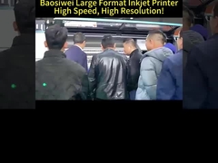 बड़े प्रारूप का इंकजेट प्रिंटर 1.8 मीटर 4 सिर