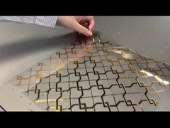 यूवी जाल बेल्ट प्रिंटिंग मशीन गर्म स्टैम्पिंग के लिए पारदर्शी फिल्म