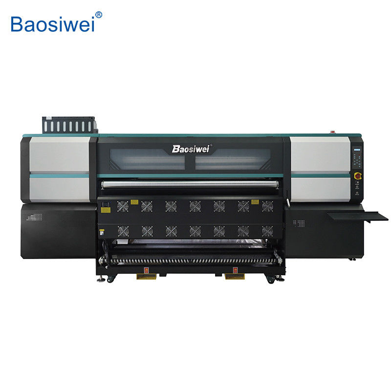 डाई सुब्लिमेशन टेक्सटाइल प्रिंटर 1.9m 16pc I3200 8-कलर